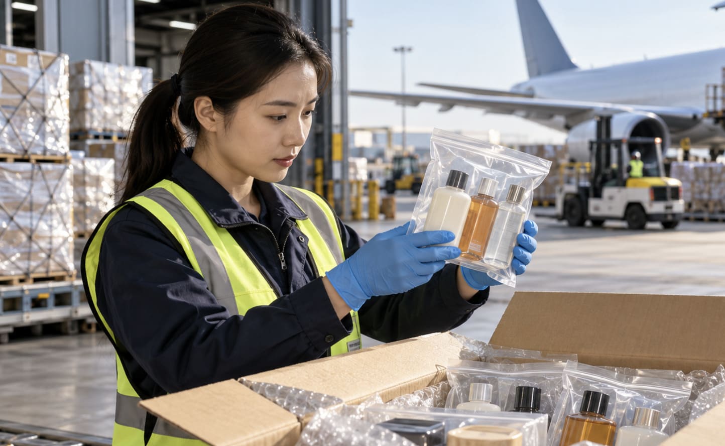 Vì Sao Chất Lỏng Thường Bị Kiểm Tra Kỹ Khi Gửi Bằng Máy Bay?